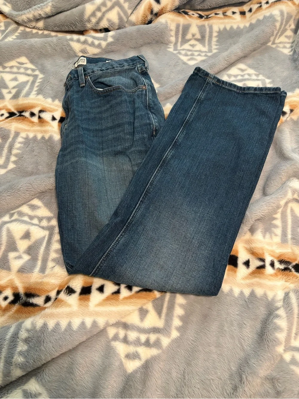 Ariat Men's Straight Jeans in Dark Wash Indigo